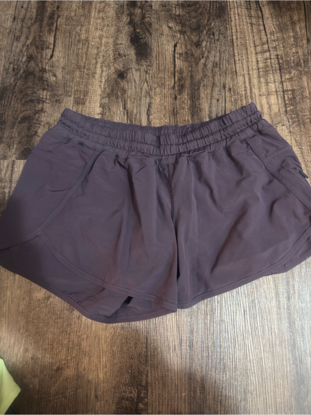 Lululemon Elastic Waist Athletic Shorts - Dark Plum